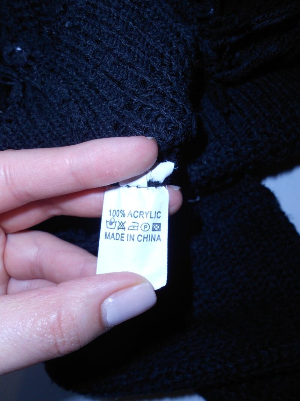 Zaful Fringe Black Top - Picture 9 of 9